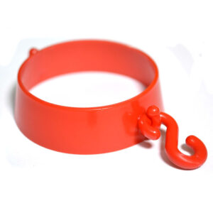 Anillo Rojo De Pe Para Enganche De Cadenas Sobre Cono