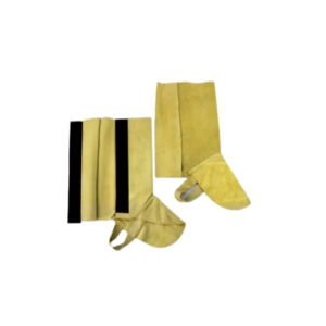 Polainas Descarne Amarillo Con Velcro